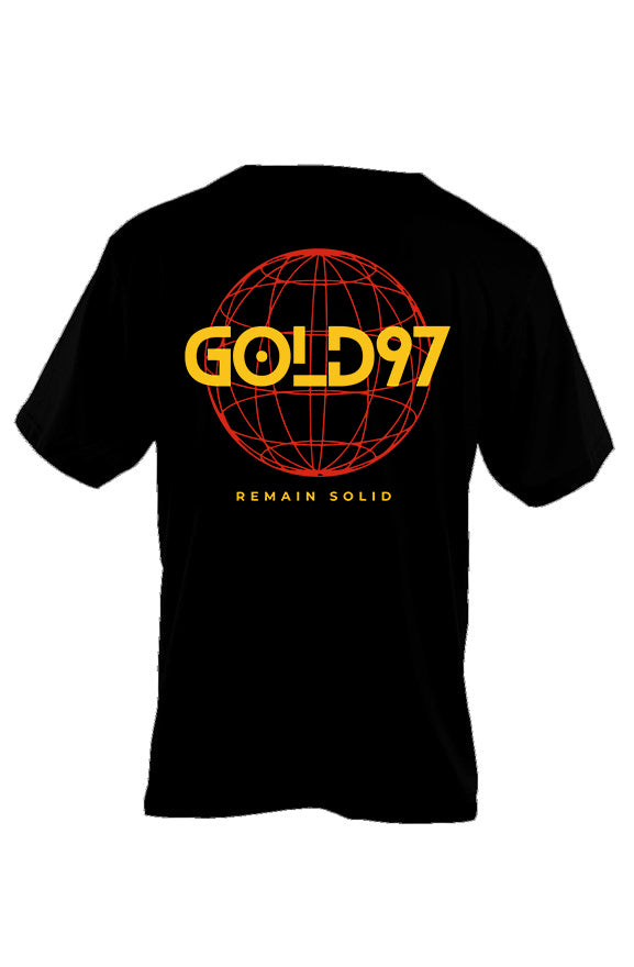 Gold 97 Remain Solid Oversized T-Shirt 