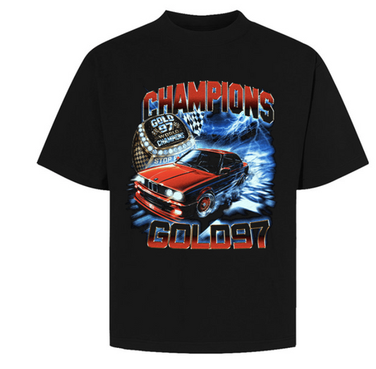 Championship Run Cropped Heavyweight Tee
